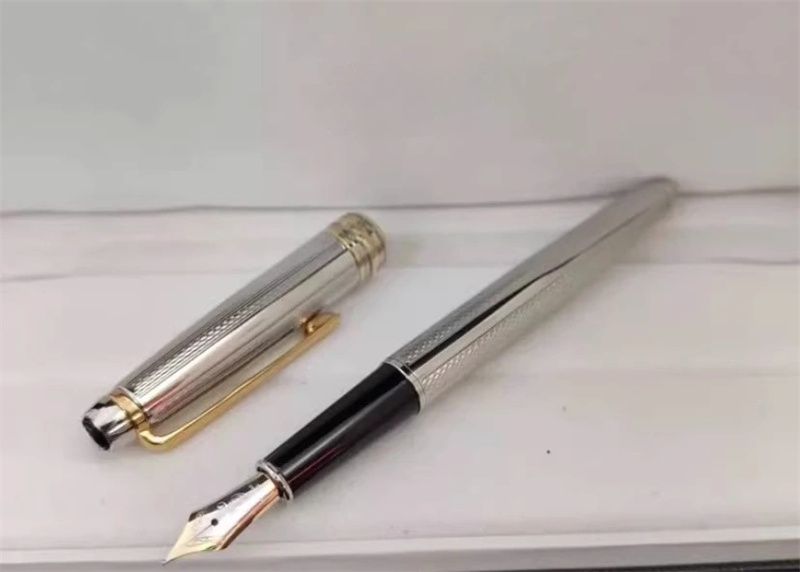 Luxus Grouss Klass 163 Serie Gravur Metall Kugelschreiwer Rollerball Füllfedern Pabeier Büro Schoulbedarf Mat Schreifweis Héichqualitéit_voghion.com