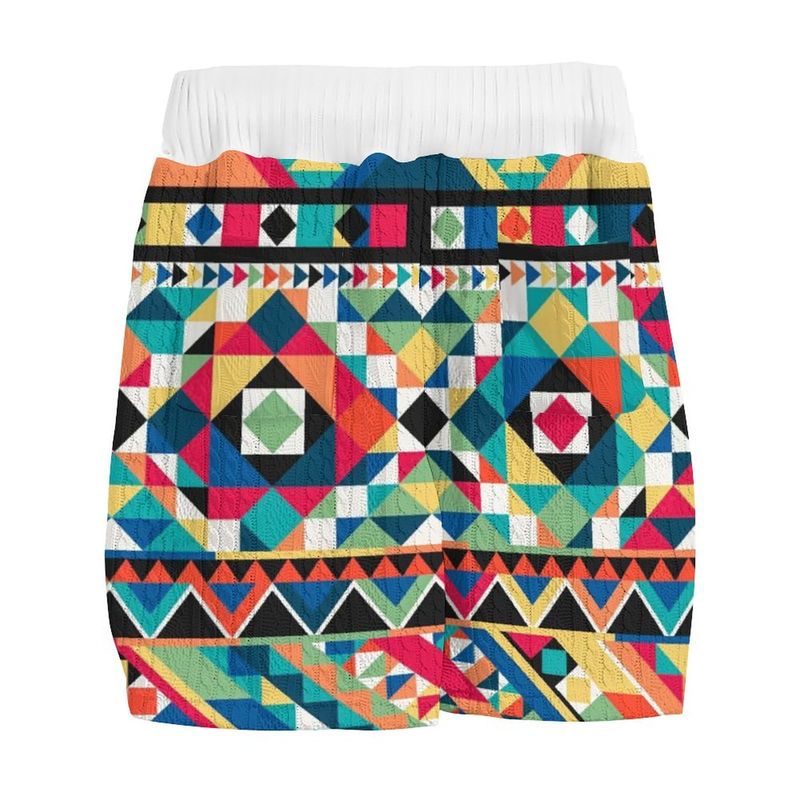 Roupas masculinas tecnologia xadrez estampa tamanho grande ombro caído malha manga curta shorts terno_voghion.com