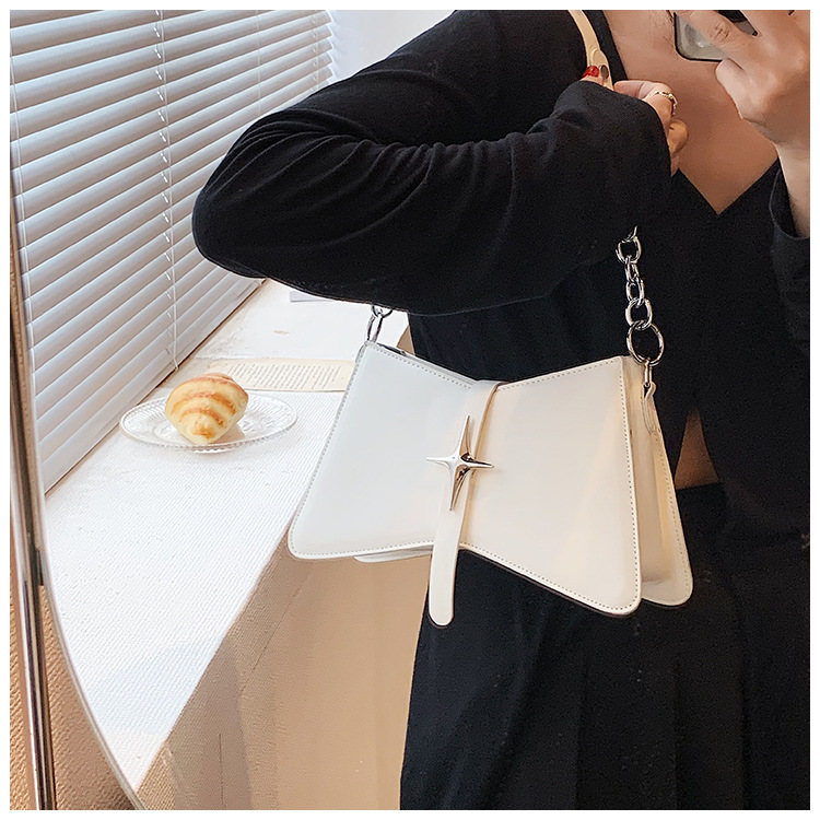 Underarm Bag Women's 2023 New Niche Design High-end Foreign Style Chain Shoulder bag fashion Messenger small square bag_voghion.com