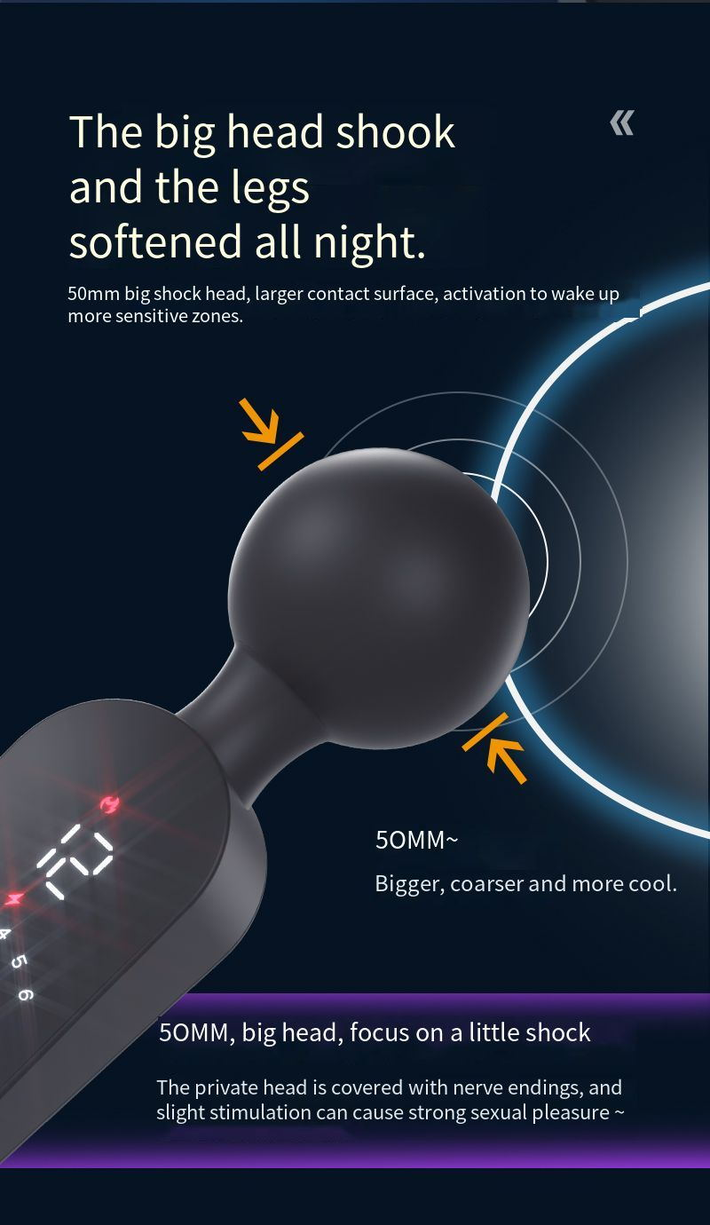 2023Ares-AV Vibrator 72-Gang Female Second Tide Klitoris G-Punkt KWD Stimulator Beheizte Masturbation Dev2023_voghion.com