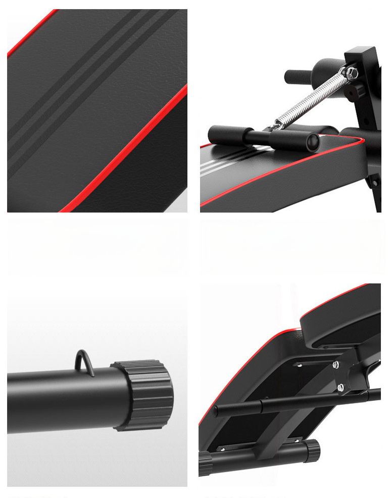 Folding Board For Men, Multifunctional Abdominal Muscle Exercise Aid, Sit-Up Fitness Equipment, Home Training Set_voghion.com