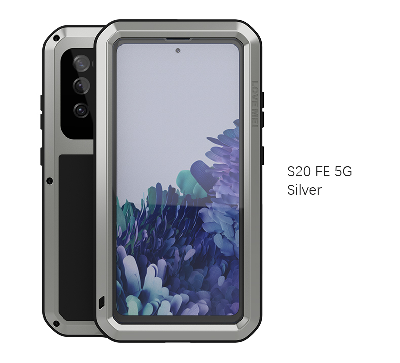 Powerful Love Mei Phone Case For Samsung Galaxy S Fe Metal Armor Shock Dirt Proof Water Cases For Samsun_voghion.com