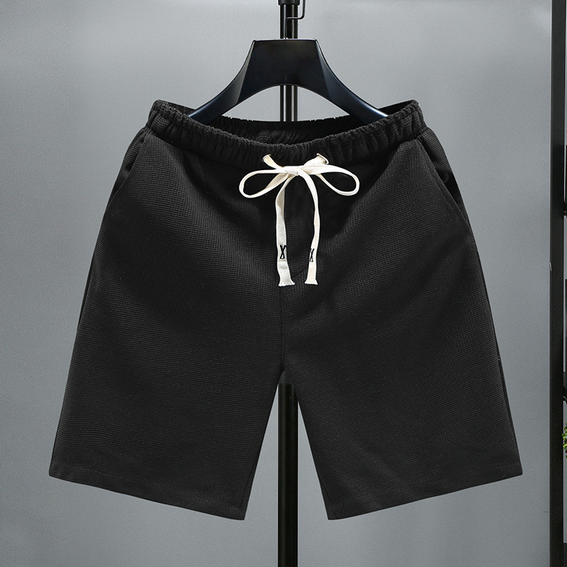 Fat Plus Size Fat Summer Locker sitzende Herren-Shorts, trendige und modische halbe Strandhose, lässige Mittelhose_voghion.com