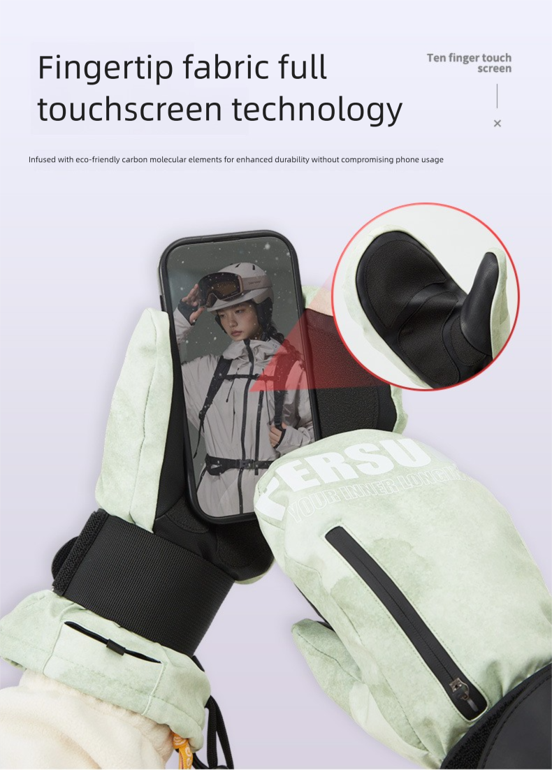 25 nuovi guanti da sci, snowboard, carving, caldi, con protezione per il polso, touchscreen, antivento, impermeabili, unisex, senza dita, 3M_voghion.com