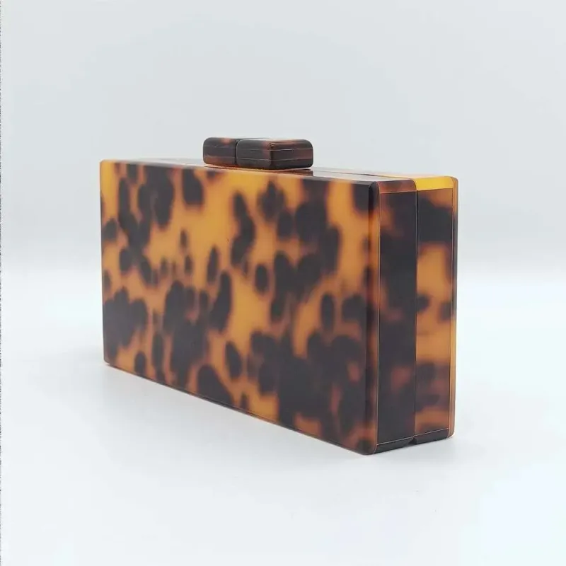 2022 Summer Evening Amber Color Trendy Acrylic Shoulder Chain Bag For Women_voghion.com