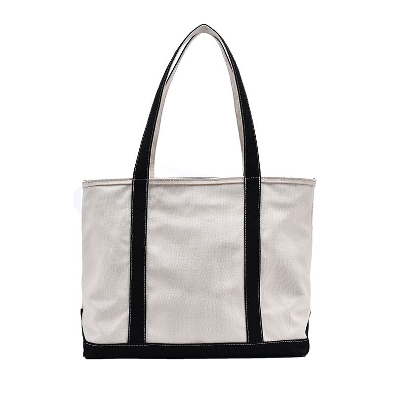 Borsa a tracolla alla moda coreana da donna, grande capacità, in tela, 2023_voghion.com
