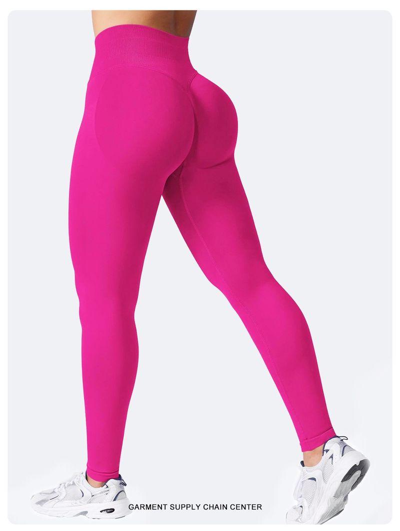 Nokometa Yoga Clothes Sweet Peach Hip Fitness Pants Sports Yoga Pants_voghion.com