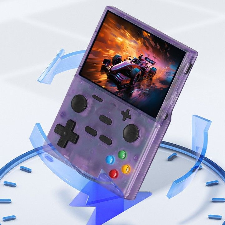 XGB35-käsikonsoli, 3,5 tuuman IPS-näyttö, jolla voi pelata kahden pelaajan retro-arcade-simulaattoria_voghion.com