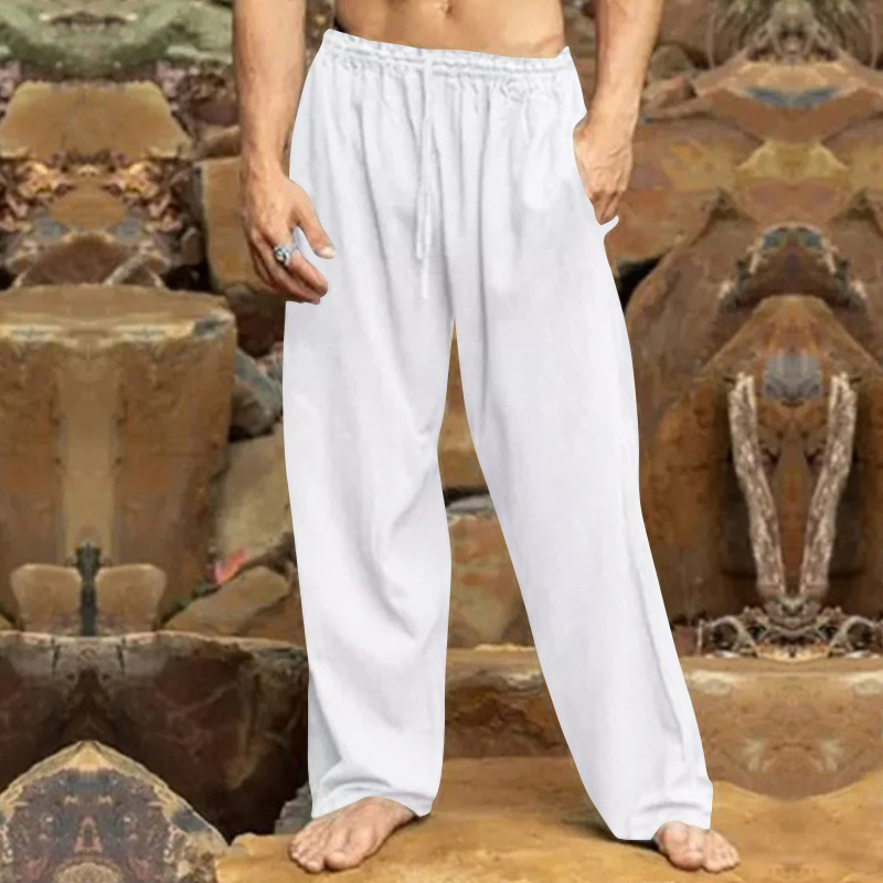 2023 Sommer Herren Hip Hop Atmungsaktive Mode Lose Casual Sporthose_voghion.com