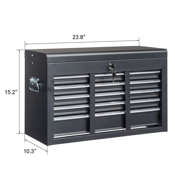 steel Tool Box Black Dropshipping Products_voghion.com