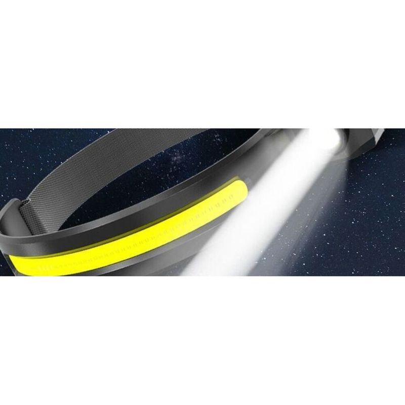 Lampada frontale con luce potente montata sulla testa, ricaricabile, ultra luminosa, per pesca, a lunga durata, per estrazione mineraria, con sensore di luce, illuminazione da crociera_voghion.com