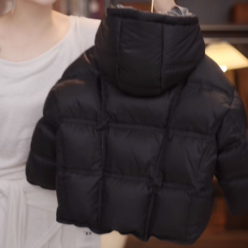 2025 Abbigliamento invernale per bambini Elegante giacca in cotone imbottito Abbigliamento invernale alla moda Bella giacca in cotone spesso e caldo per bambini di media e grande taglia_voghion.com
