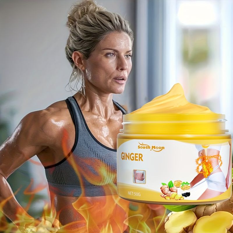 Crema reafirmante con cafeína y vitamina E - Crema caliente para resultados de ejercicio, ideal para vientres prominentes, tono beige claro_voghion.com