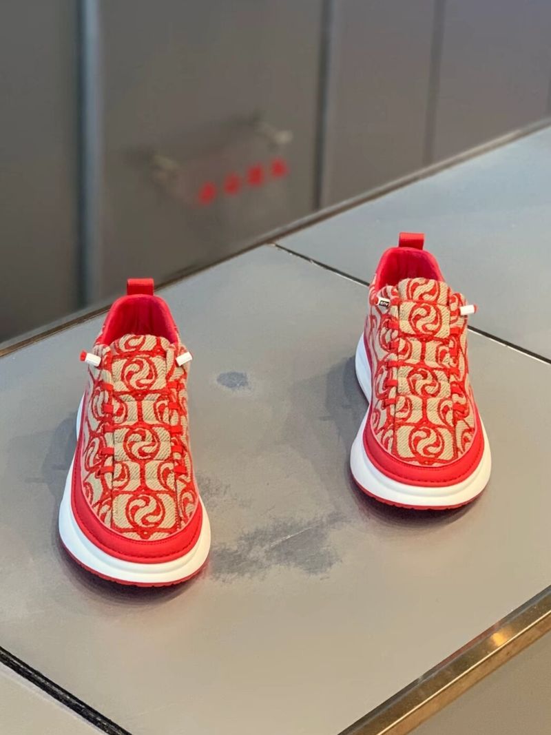 Push On Fashion Men's Shoes Spring 2024 New Breathable Cloth Surface Versatile Lightweight Casual Shoes_voghion.com