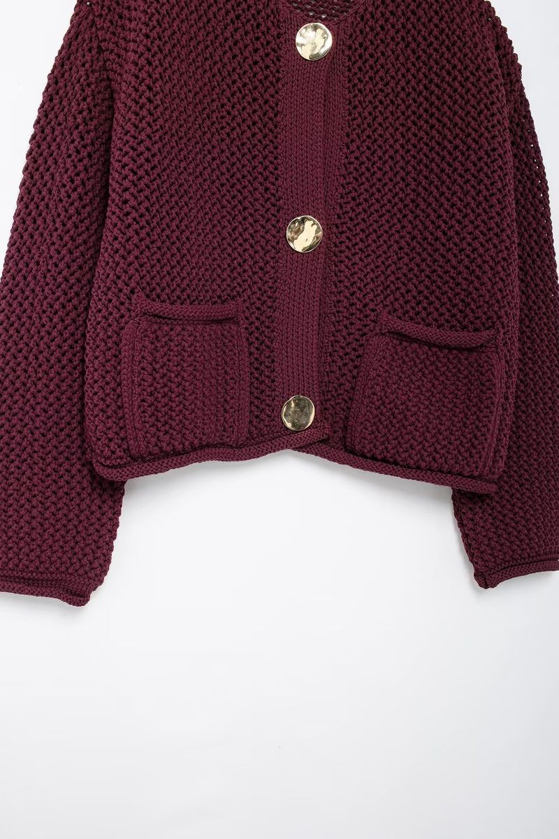 Damenbekleidung Strickjacke lockerer Pullover Damen Strickpullover beliebte 8 Farben_voghion.com