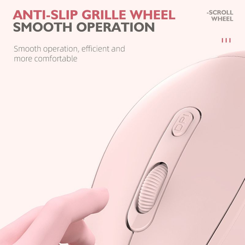 Farfi souris d'ordinateur de jeu muet ergonomique rechargeable sans fil 2.4G pour ordinateur portable_voghion.com