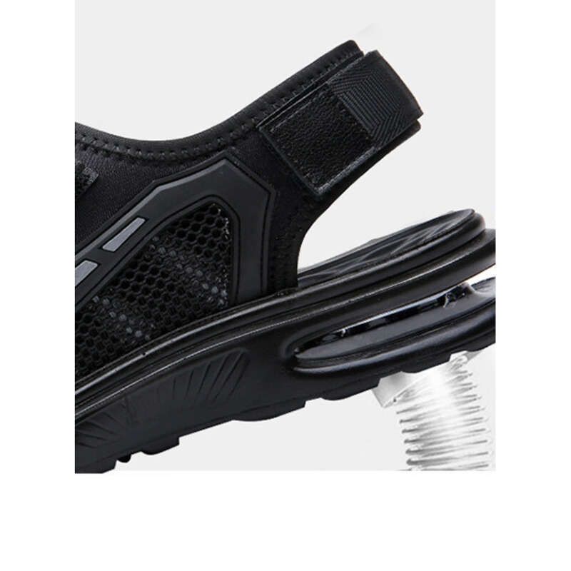 Sandals Men's Summer 2025,New Sweat Casual Outdoor Beach Shoes With Soft Sole And Non-Slip Air Cushion For Men_voghion.com