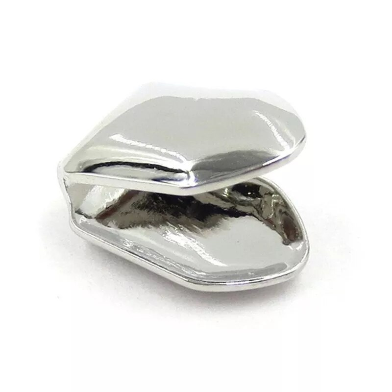 2024 Delysia King 4 Colors Custom Fit pozlačeni Hiphop Single Tooth Grillz Cap Top Bottom Dental Grill Teeth Caps_voghion.com