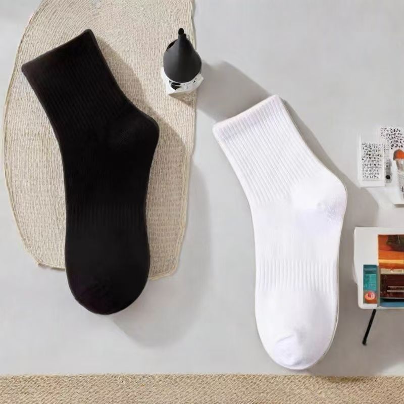 Pantaloni sportivi lunghi, a metà polpaccio, corti, per la corsa, da uomo e da donna, resistenti agli odori, adatti a tutte le stagioni, per studenti, neri e bianchi_voghion.com