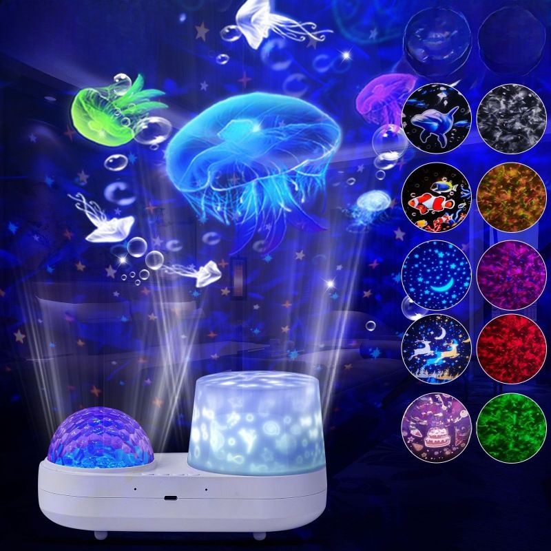 Faarweg Bluetooth Musekslampe RGB Smart Bluetooth Musekslampe E27 drahtlos APP Fernbedienung Museksbühnenlampe_voghion.com