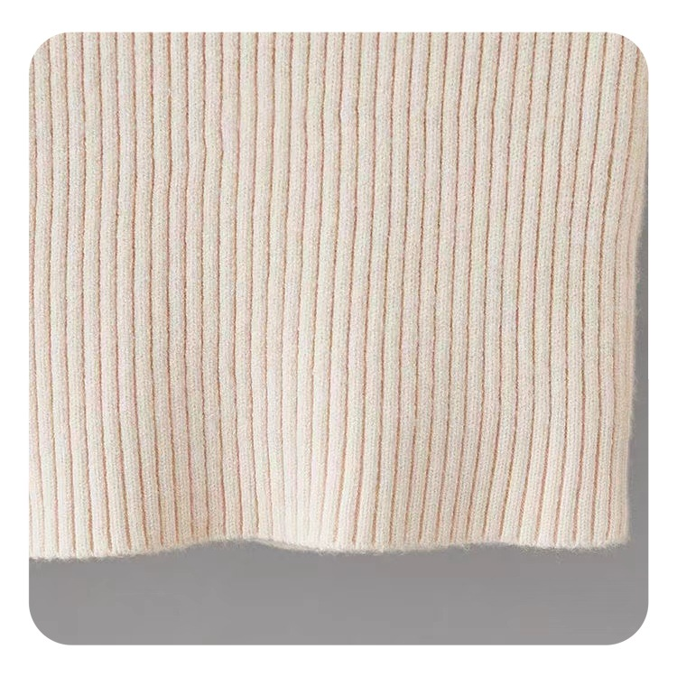 Girls' Autumn And Winter Wooden Ear Edge Sweater Base Shirt All Knitted Base Shirt In The High Collar Bottom Of The Inner Coat_voghion.com