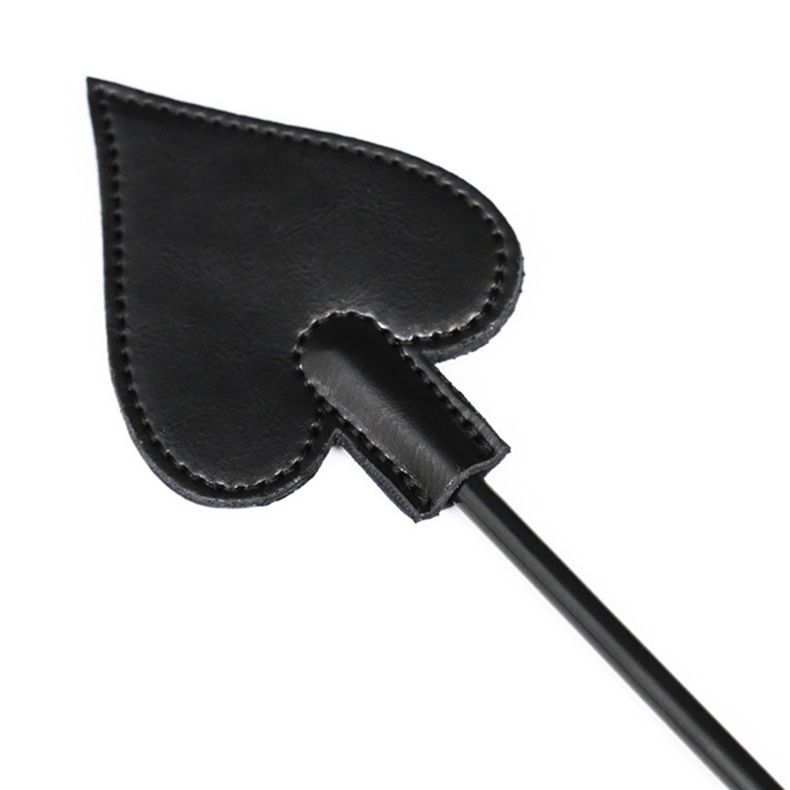 Escravo Sexo em Forma de Pôquer Flog Kinky Couro Curto Spank Paddle para Casais Flertar BDSM Bondage Para Vencer Submis_voghion.com