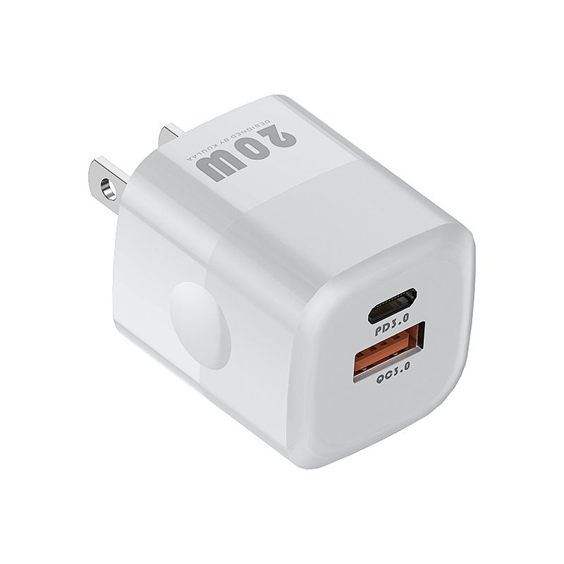 20W GaN PD USB C Charger For IPhone 14 13 12 11 Pro Max Mini SE Phone QC 3.0 PD 3.0 USB Type C Fast Charging For IPad Air_voghion.com