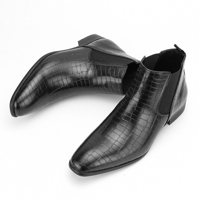 Herrenstiefel im britischen Stil, lässig, alles stilvolle Herrenstiefeletten_voghion.com