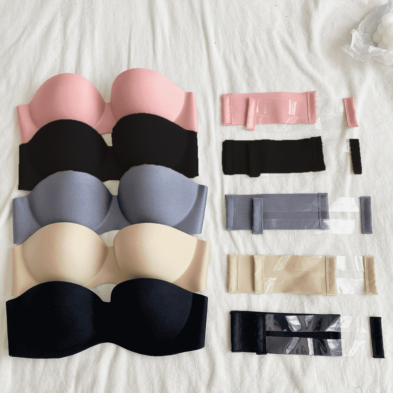 Weizhifu femei sutien invizibil fără bretele sutien fără fir dintr-o bucată respirabil corset push up lenjerie intimă non-alunecare bralette lenjerie intimă feminină_voghion.com