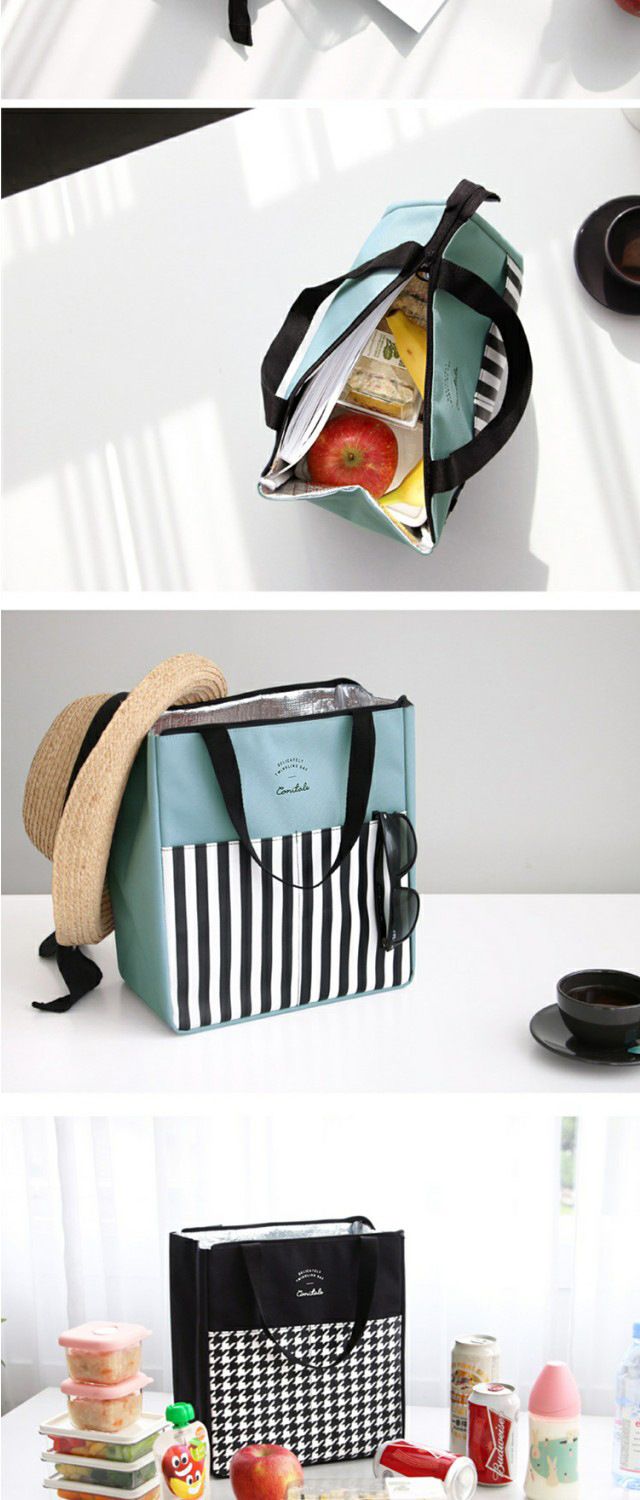 Borse per il pranzo Stile Moda Grande capacità Borsa per il pranzo per bambini Grande capacità Borsa per il pranzo Borsa portatile per la mamma_voghion.com