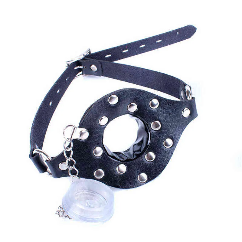 Zabawki dla dorosłych NXY Produkty erotyczne Otwarte usta Wtyczka Gag Bondage Niewolnik Pasy Fetysz Gry Erotyczne Pary Dla_voghion.com