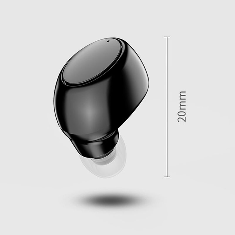 1Pc X6 Wireless Headphone Handsfree Voice Prompt ABS Stereo Bluetooth-compatible 5.0 Earbud for Sports_voghion.com