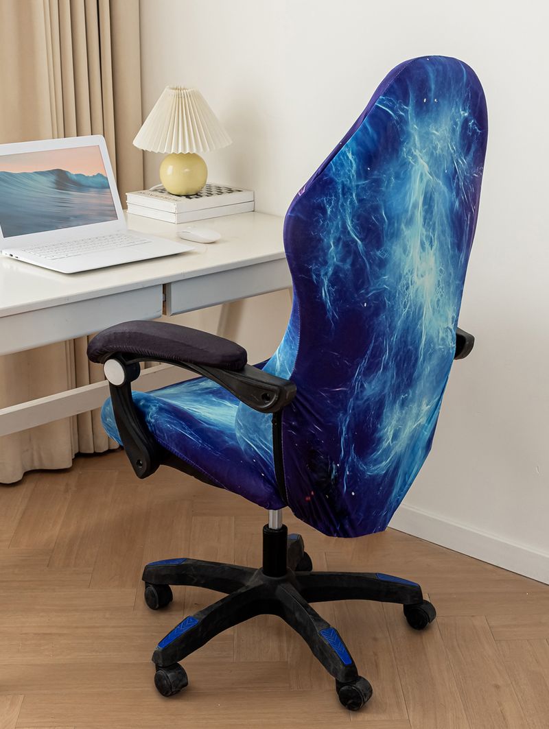 Coprisedia da gioco in poliestere di alta qualità: design stampato elegante, vestibilità universale per sedie da corsa/ufficio (antiscivolo e antipolvere)_voghion.com