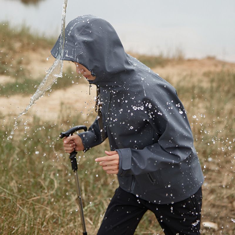 Giacca softshell senza cuciture completamente termosaldata per uomo e donna, stile montagna, impermeabile, antivento, calda, da escursionismo all'aperto_voghion.com