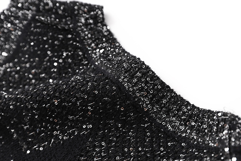 Frauen Sommer neue perlen garn pailletten fünfzackigen stern BLINGBLING kleine rundhals ärmellose dame temperament weste top_voghion.com