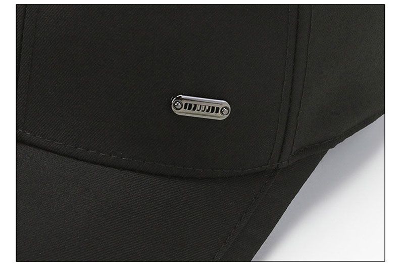 Nya män Business Snapback Baseball Man Utomhussport Solskydd Keps Kvinnor Mode Brevhatt Bomull Visir Justerbar_voghion.com