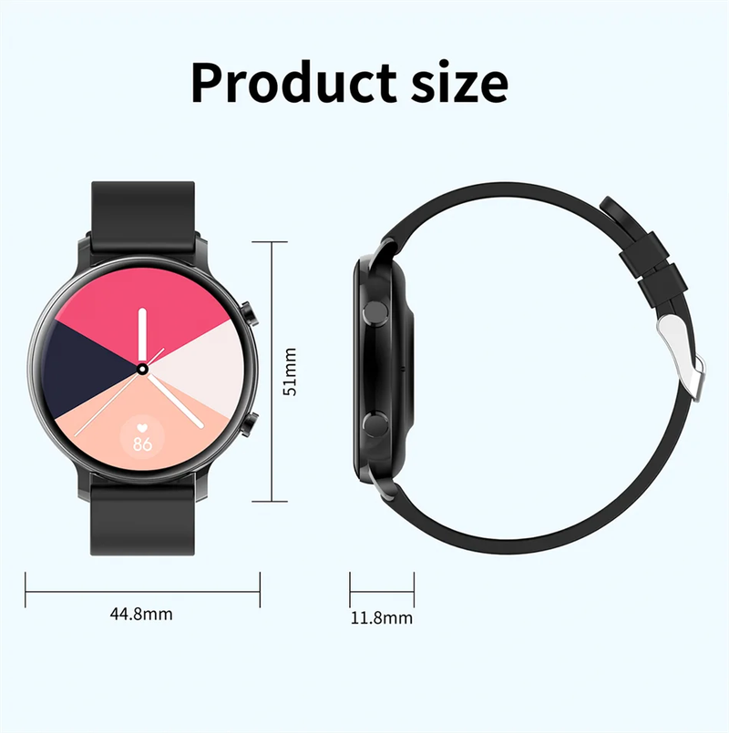 GPS Sport Smart Watch ECG + PPG Bluetooth Anruf Uhren Herren Fitness wasserdichte Sportuhr Mode Damen Herren Smartwa_voghion.com