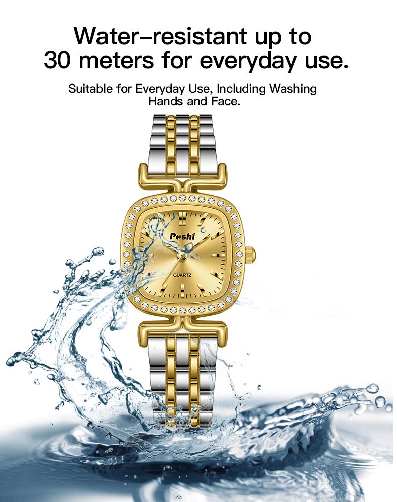 Fashion Quartz Movement Watch For Women Luxury Elegant Lady Dress Casual Wristwatch Alloy Strap Original Brecelet_voghion.com