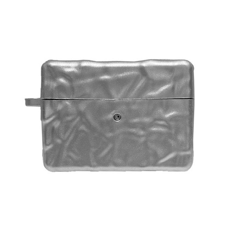 Ins Tin Foil Pattern Compatible Pro Protective Case For Bluetooth Earbuds 1/2/3 New 4th Generation 3D Soft Shell_voghion.com