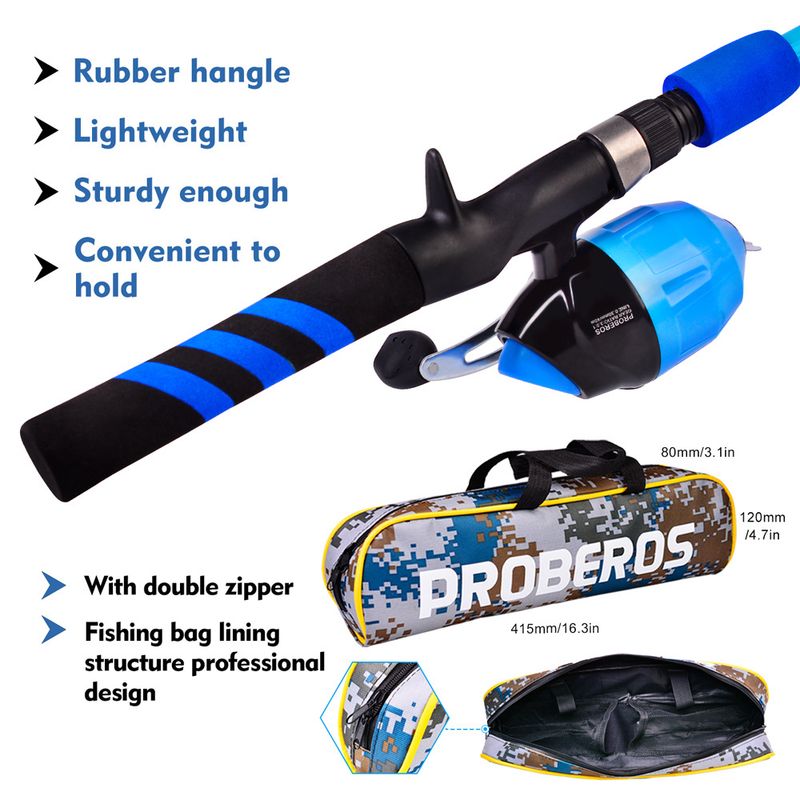 Beginner Set Mini Telescopic Lure Combination Short Section Sea Rod Fishing Gear_voghion.com
