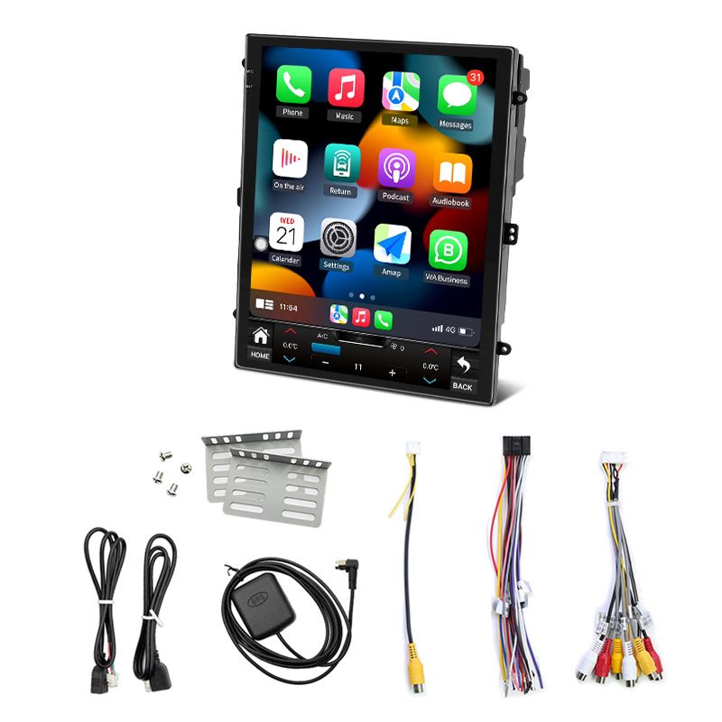 Dikey ekran ana bilgisayar navigasyon 9.7 inç HD Android sistem çerçeve ana bilgisayar araç GPS_voghion.com