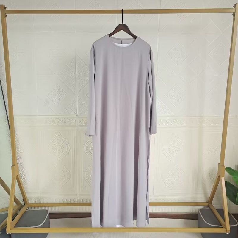 Dameskleding Dubai Dames Tweedelig Pak Robe Onderkant Rok Casual Jurk_voghion.com