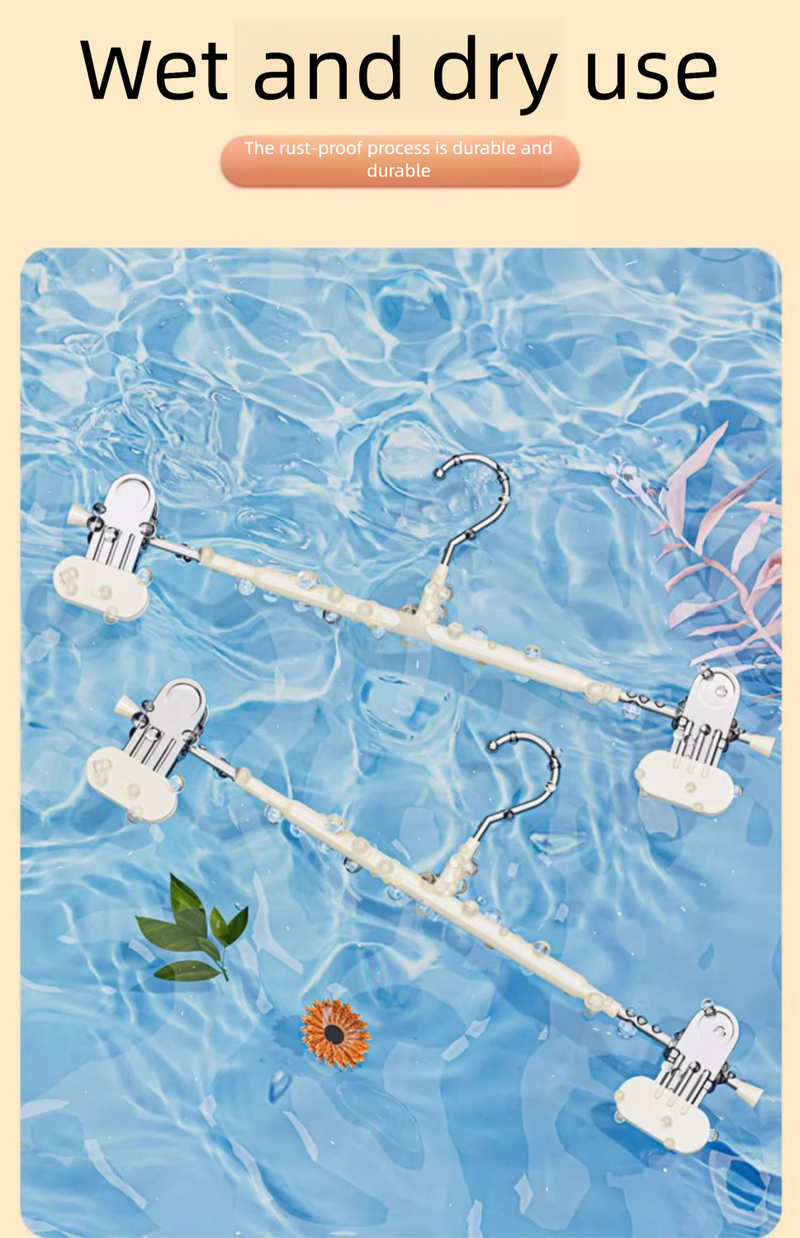 Hanger For Pants, Household Non-Marking JK Hangers, Clothes Storage Magic, Stainless Steel Skirt Cli, Drying Pants_voghion.com