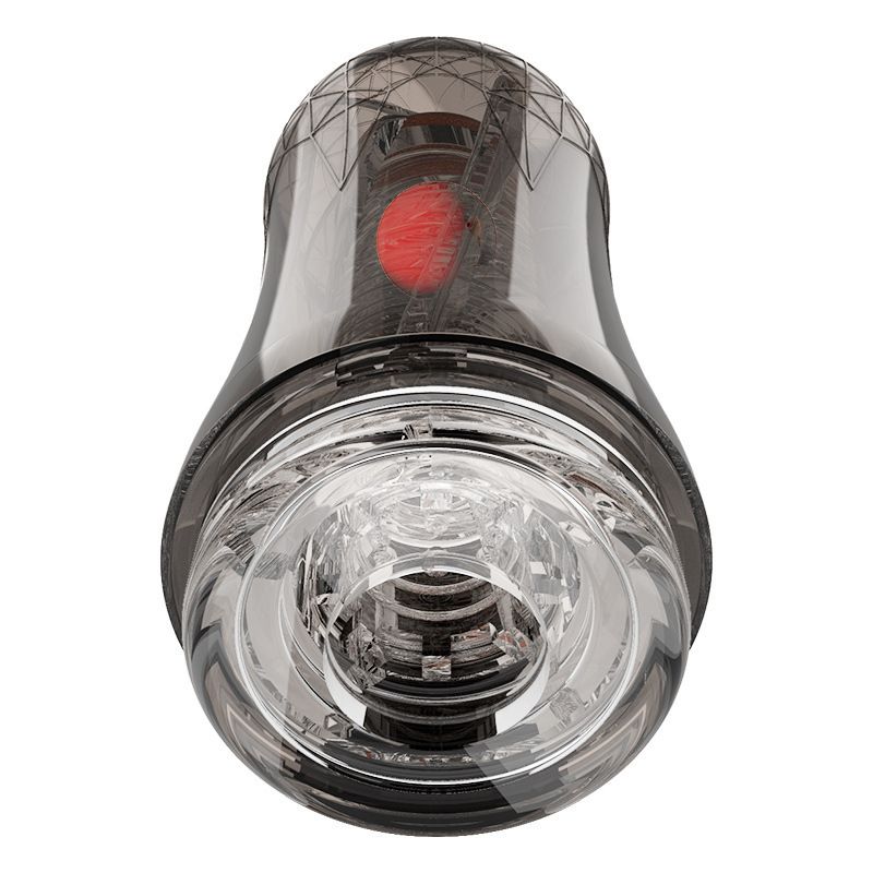 Prodotti sessuali Jiuba Red Pill Violent Juice Aircraft Cup 3 canali Crystal Transparent Burst Masturbator per flirtare maschile_voghion.com