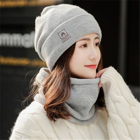 LazyZoom Femme Automne Hiver, Tricoté Doublé Polaire Avec Protection Oreille, Style Coréen Chaud, Tendance Et Polyvalent, Convient Pour_voghion.com