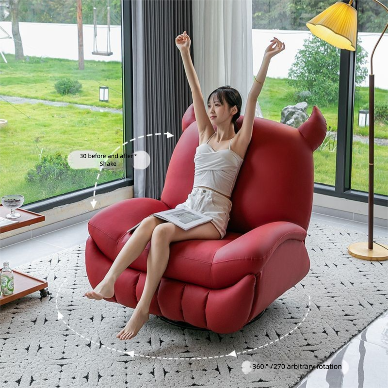 Single Multi-Functional Electric Sofa For Home Living Room Balcony, Can Sleep And Lie Down, Leisure Recliner, Relaxing_voghion.com