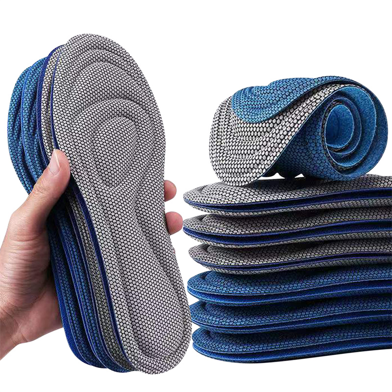 Weiche Latex Memory Foam Einlegesohlen Für Frauen Männer Sport Laufen Fuß Unterstützung Schuh Pad Atmungsaktive Orthopädische Fußpflege Einsatz_voghion.com