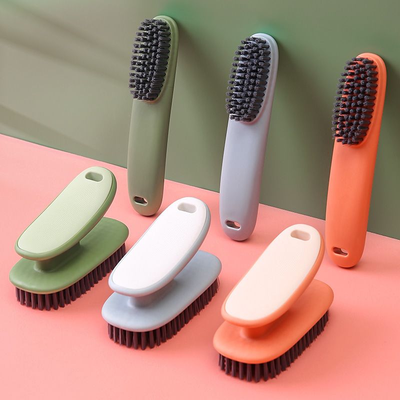 Laundry Brush, Multifunctional Long-handled Cleaning Brush With Soft Bristles, Household Use, Doesn't Damage Clothes_voghion.com