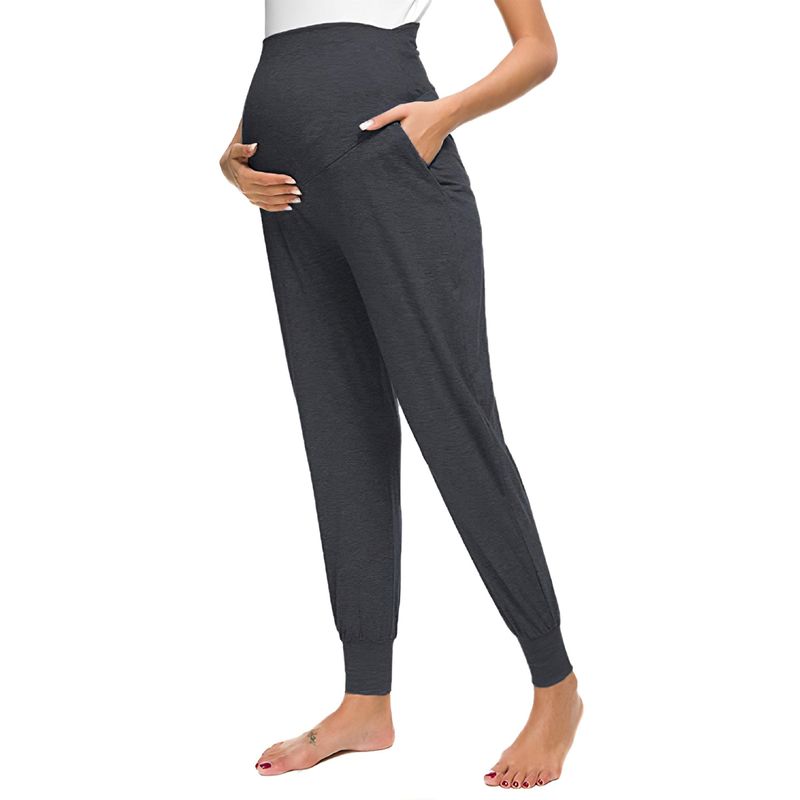 Family matching women's maternity pants_voghion.com