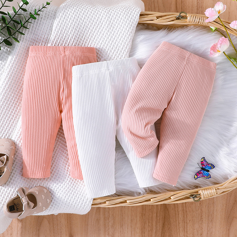 Mother&Kids Boys and girls baby pants three three-color combination casual pants set_voghion.com
